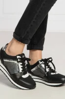 Sneakers BILLIE TRAINER cu adaos de piele Michael Kors 	negru	