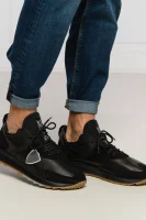 De piele sneakers ROYALE Philippe Model 	negru	