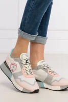 Sneakers MYRTLE 03 cu adaos de piele BLAUER 	roz pudră	