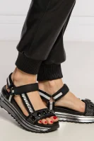 Sandale maxi wonder Liu Jo 	negru	