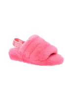 De lână papuci de casă Fluff Yeah Slide UGG 	roz	
