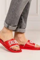 Șlapi Calvin Klein Swimwear 	roșu	
