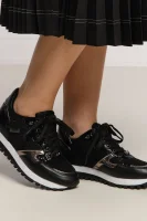 Sneakers WONDER 2.0 cu adaos de piele Liu Jo 	negru	