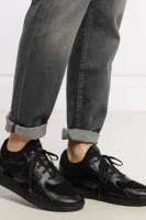 Sneakers Titanium cu adaos de piele BOSS BLACK 	negru	