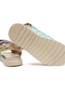 De piele sandale Kurt Geiger 	multicolor	