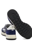 Sneakers NOUS 6765 cu adaos de piele Premiata 	bluemarin	