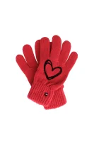 Mănuși Heart Tommy Hilfiger 	roșu	