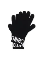 Mănuși cu adaos de lână Moschino 	negru	