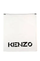 De piele borsetă / geantă poștaș Kenzo 	negru	