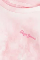 Tricou CLOE | Regular Fit Pepe Jeans London 	roz pudră	