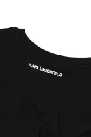 Tricou | Regular Fit Karl Lagerfeld Kids 	negru	