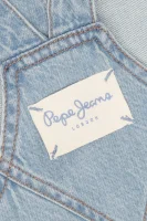 Rochie CHICAGO PINAFORE | denim Pepe Jeans London 	albastru deschis	
