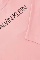 hanorac | Slim Fit CALVIN KLEIN JEANS 	roz pudră	