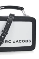 De piele geantă poștaș THE BOX 20 Marc Jacobs 	negru	