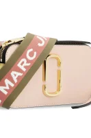 De piele geantă poștaș Snapshot Marc Jacobs 	roz pudră	