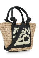 Geantă shopper + borsetă Kenzo 	maro nisip	