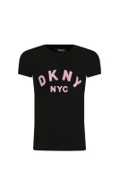 Tricou | Regular Fit DKNY Kids 	negru	
