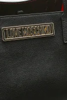 Geantă shopper + borsetă Love Moschino 	negru	