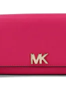 de piele geantă poștaș/poșetă plic MOTT Michael Kors 	roz	