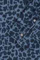 Cămașă Leopard | Regular Fit Tommy Hilfiger 	bluemarin	