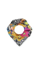 De mătase eșarfă Moschino 	multicolor	