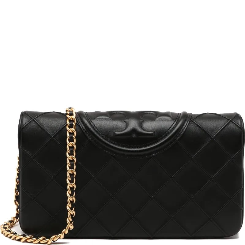 TORY BURCH Poșetă plic Fleming Soft Clutch Black