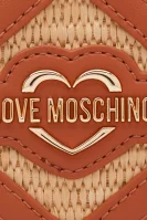 Geantă poștaș/geantă pe umăr Love Moschino 	maro	