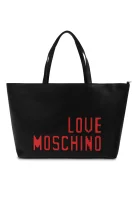 geantă shopper Love Moschino 	negru	