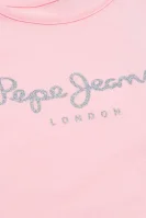 Tricou HANA | Regular Fit Pepe Jeans London 	roz pudră	
