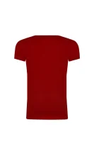 Tricou HANA GLITTER | Regular Fit Pepe Jeans London 	roșu	
