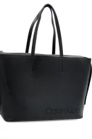 geantă shopper ATTACHED Calvin Klein 	negru	
