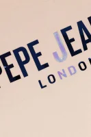 Tricou HOLLY | Regular Fit Pepe Jeans London 	roz pudră	