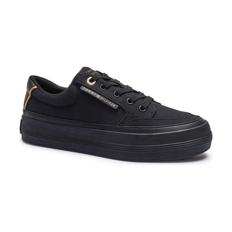 Tommy Hilfiger Sneakers cu adaos de piele