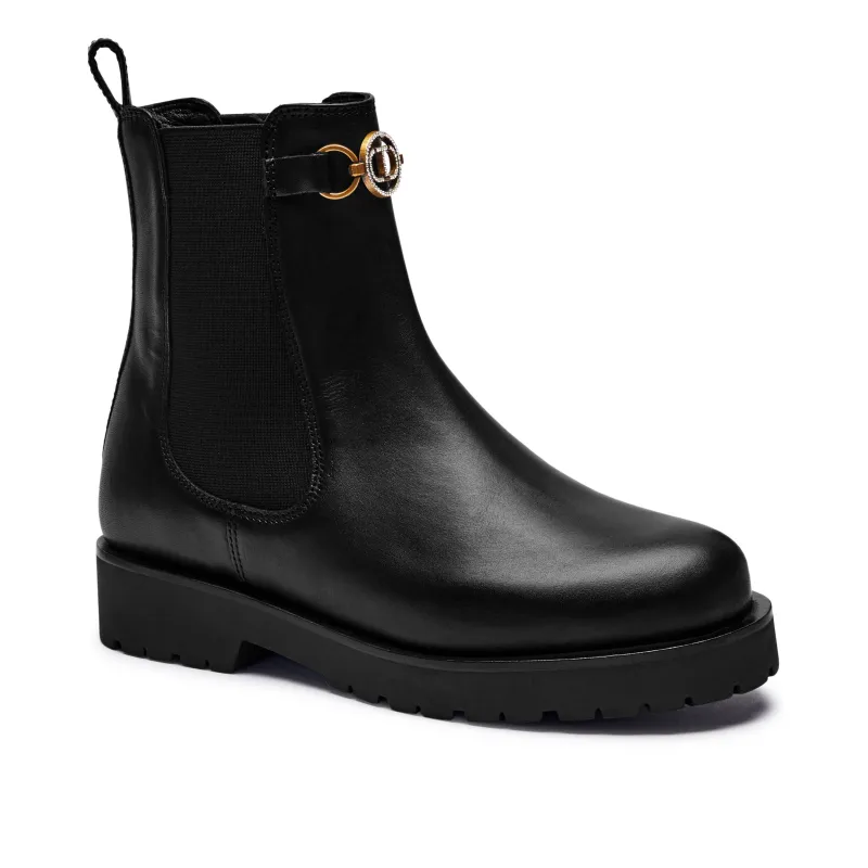 TWINSET De piele ghete chelsea CHELSEA