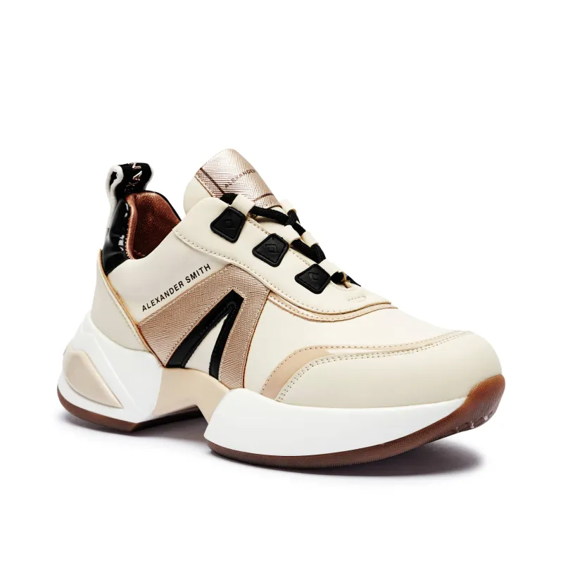 Alexander Smith Sneakers MARBLE cu adaos de piele