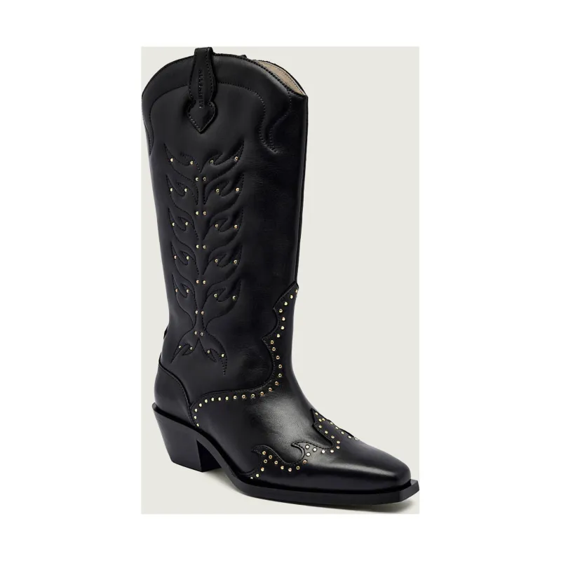All Saints De piele cizme cowboy DOLLY