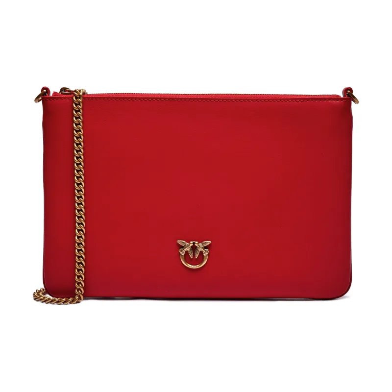 Pinko De piele poșetă plic FLAT CLASSIC SETA