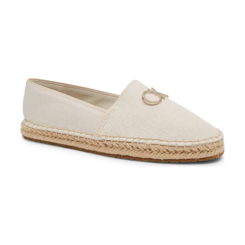Calvin Klein Espadrile cu adaos de piele