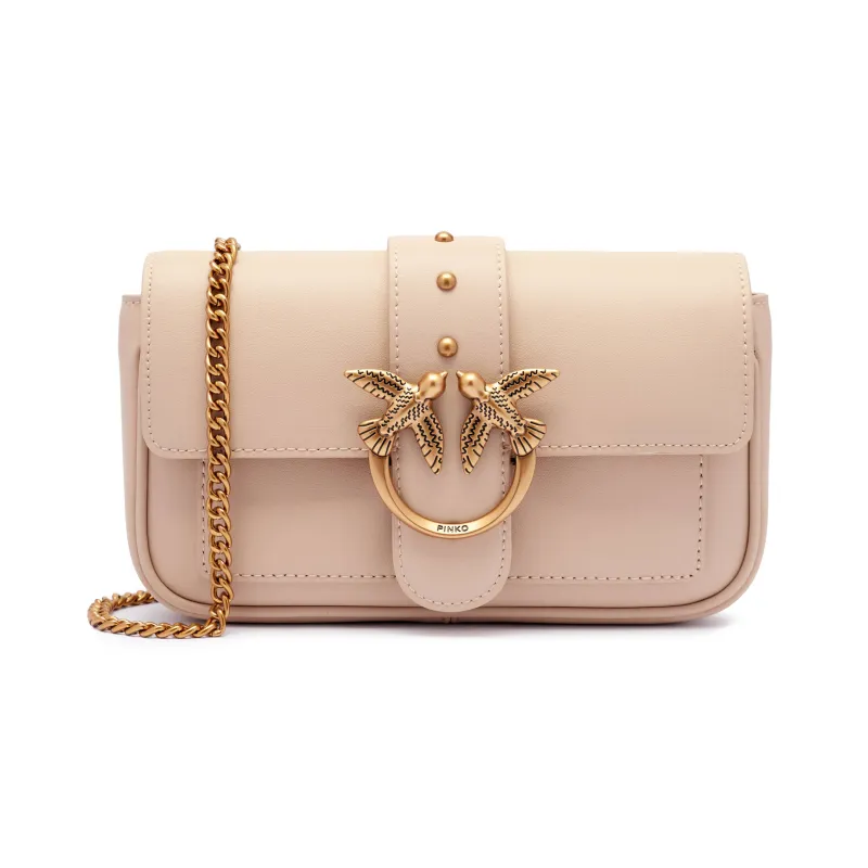 Pinko De piele geantă pe umăr LOVE ONE POCKET C