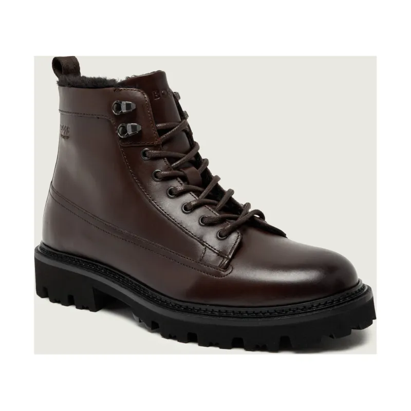 BOSS BLACK De piele încălțăminte înaltă Julyo_Halb_bufr