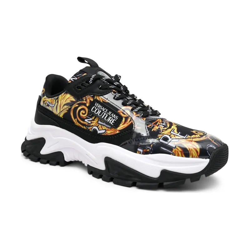Versace Jeans Couture Sneakers cu adaos de piele