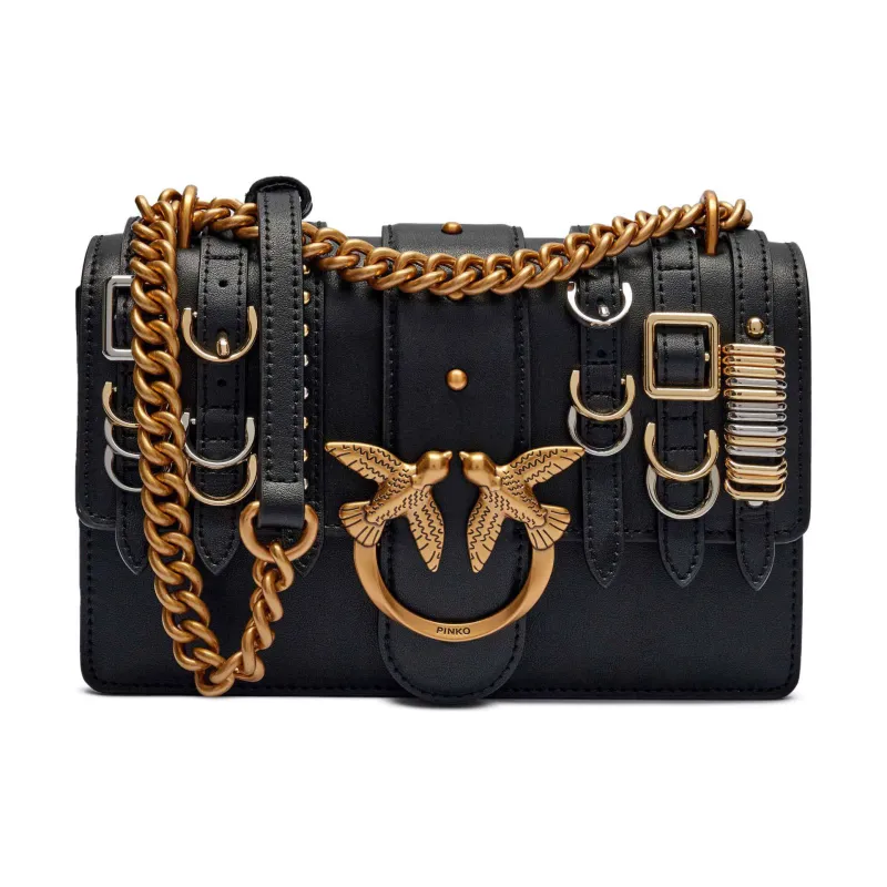 Pinko De piele geantă pe umăr LOVE ONE MINI