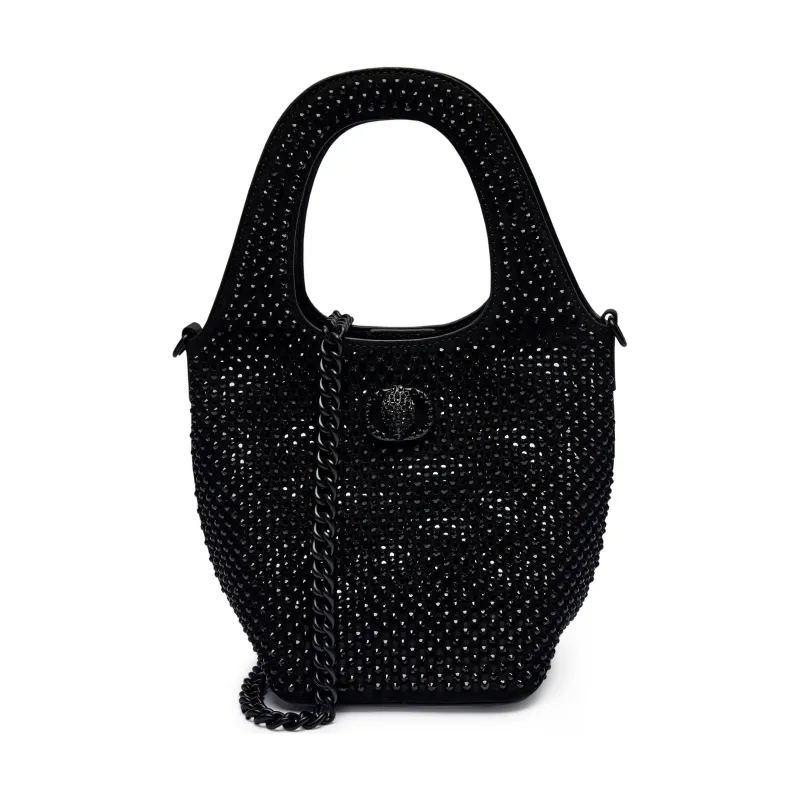 Kurt Geiger De piele geantă pe umăr CHELSEA CRYSTAL