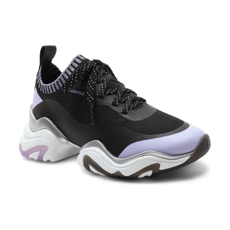 Karl Lagerfeld Sneakers GEMINI Knit Sock Lo | z dodatkiem skóry