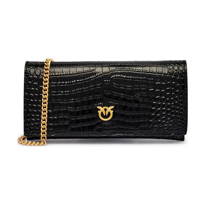 Pinko De piele geantă pe umăr FLAT WALLET