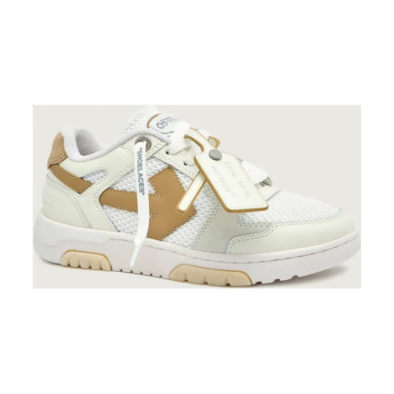 OFF-WHITE Teniși din piele SLIM OUT OF OFFICE