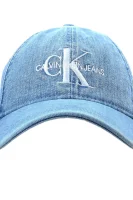 șapcă baseball J Monogram | denim CALVIN KLEIN JEANS 	albastru	