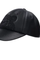 De piele șapcă baseball Kenzo 	negru	