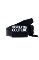 Skórzany pasek Versace Jeans Couture 	negru	