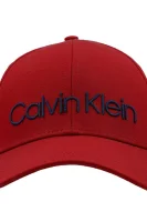șapcă baseball EMBROIDERY Calvin Klein 	bordo	
